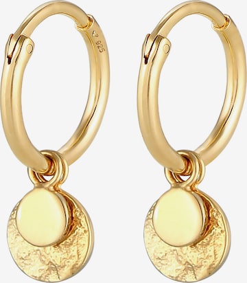 Boucles d'oreilles 'Geo' ELLI en or : devant