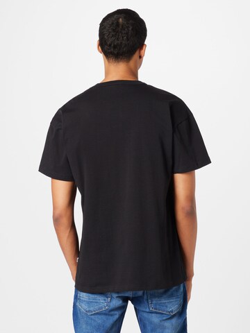 T-Shirt KnowledgeCotton Apparel en noir
