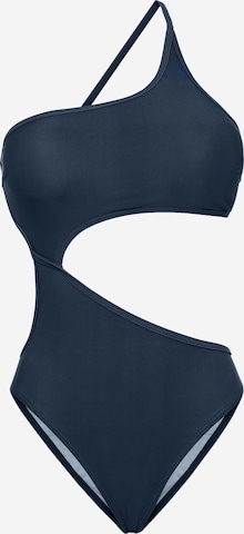 LSCN by LASCANA - Bustier Traje de baño 'Gina' en azul: frente