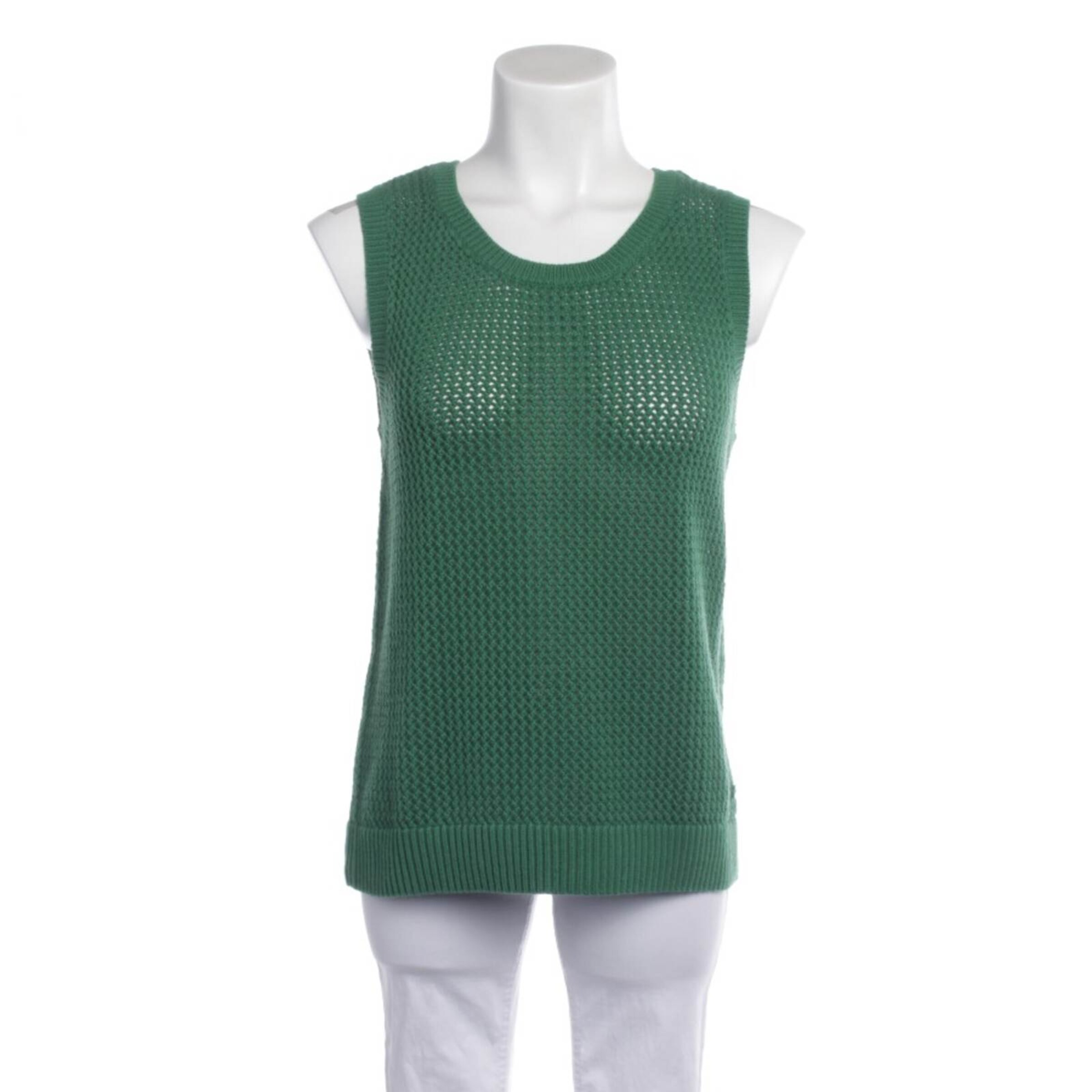 Marc O'Polo DENIM Pullunder S in Grün: Vorderseite