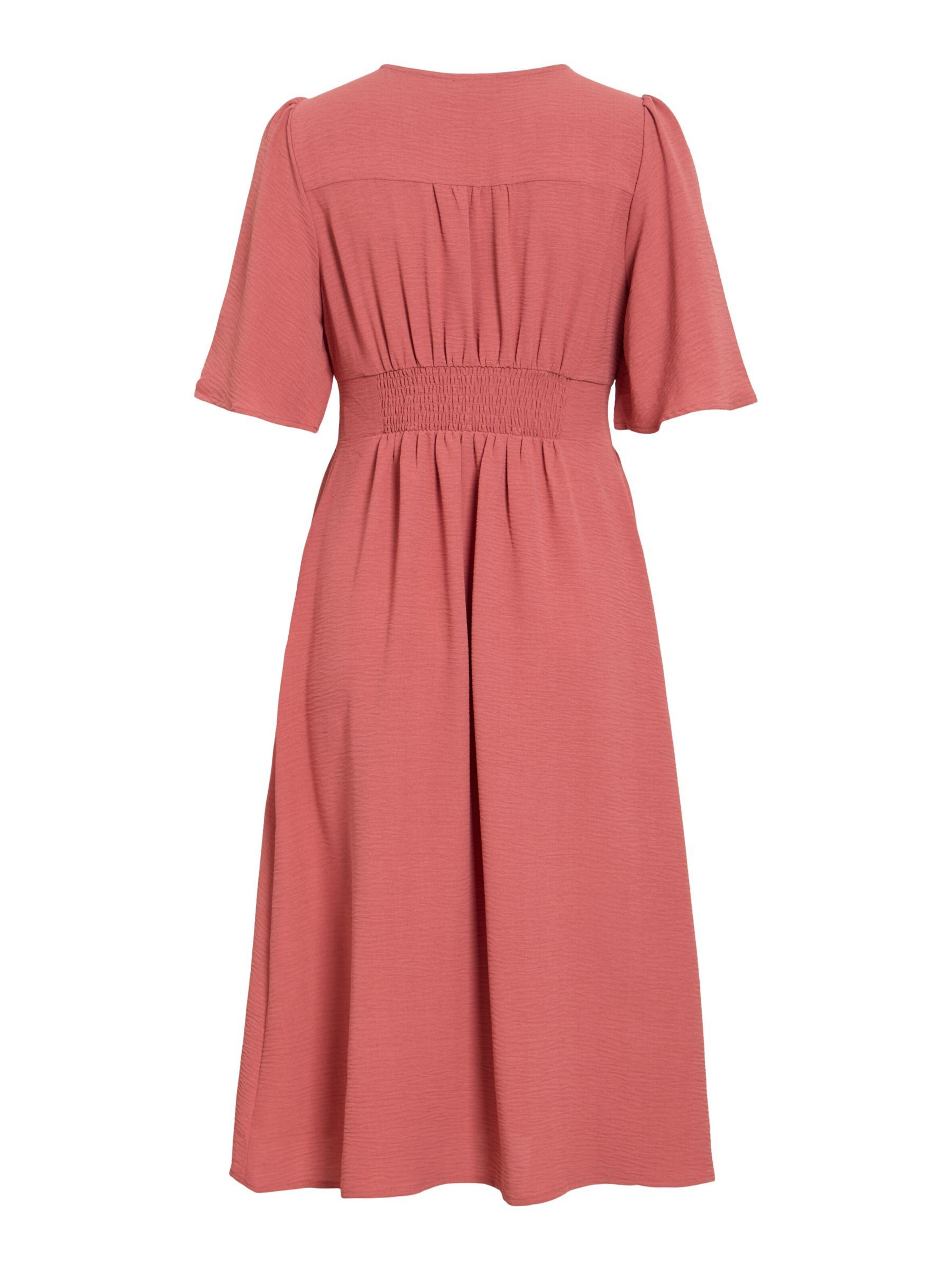 VILA Kleid 'VISKOV' in Pink