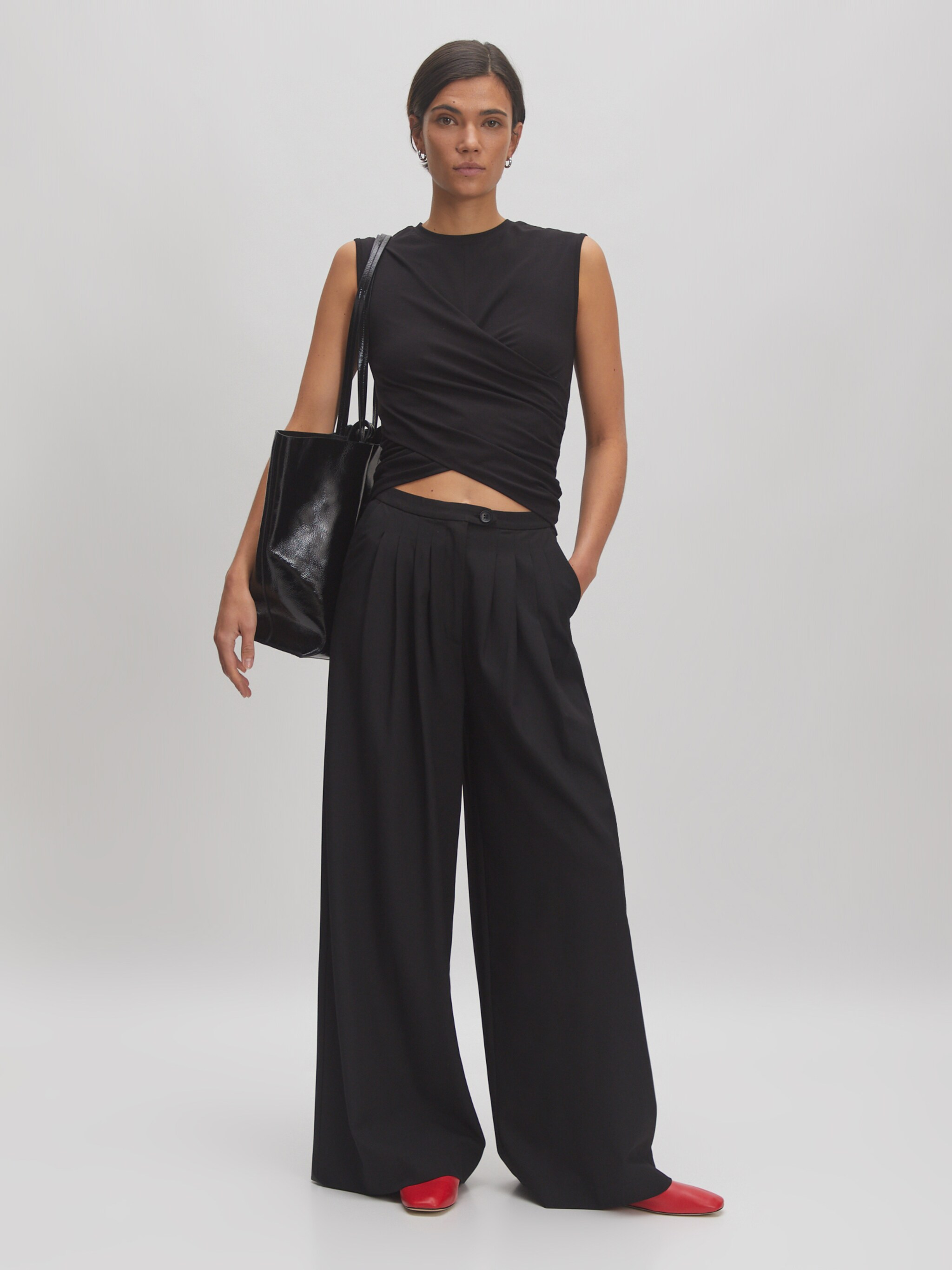 EDITED Produkte Top 'Yalda' schwarz