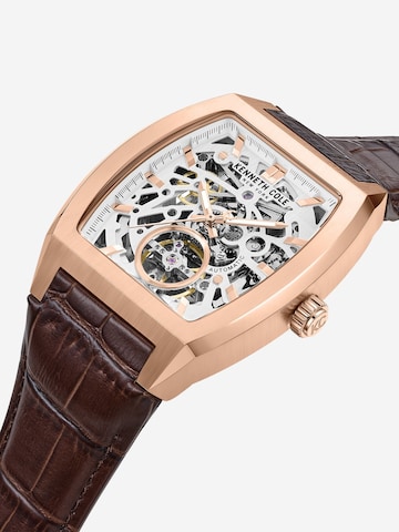 Kenneth Cole Analog watch 'Milford' in Brown