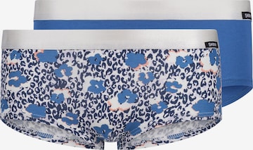 Skiny Underpants in Blue: front