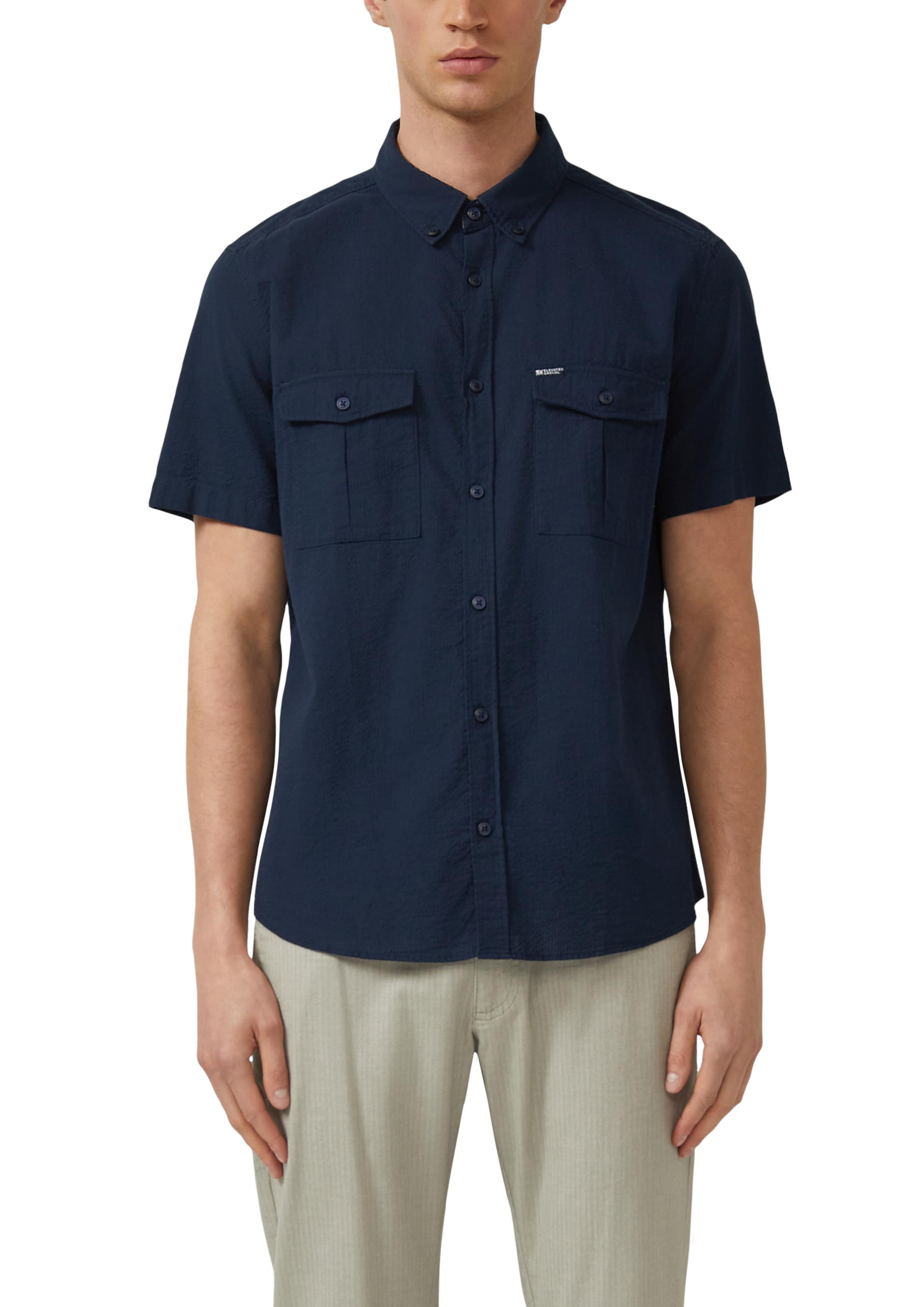 s.Oliver Regular fit Overhemd in Blauw