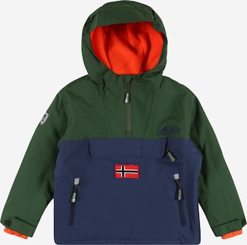 Veste outdoor 'Kirkenes' TROLLKIDS en bleu : devant