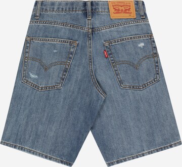 Levi's Kids Regular Jeans 'LVB LVB STAY LOOSE DENIM SHORT' in Blauw