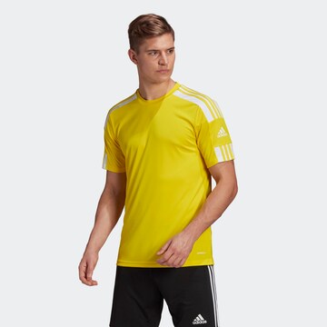 Maglia trikot 'Squadra 21' di ADIDAS SPORTSWEAR in giallo: frontale