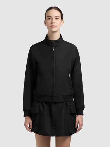 khujo Between-season jacket 'LIESEL' in Black: front