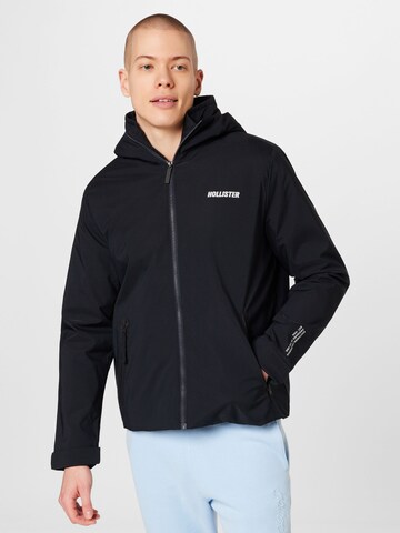 HOLLISTER Between-season jacket in Black: front