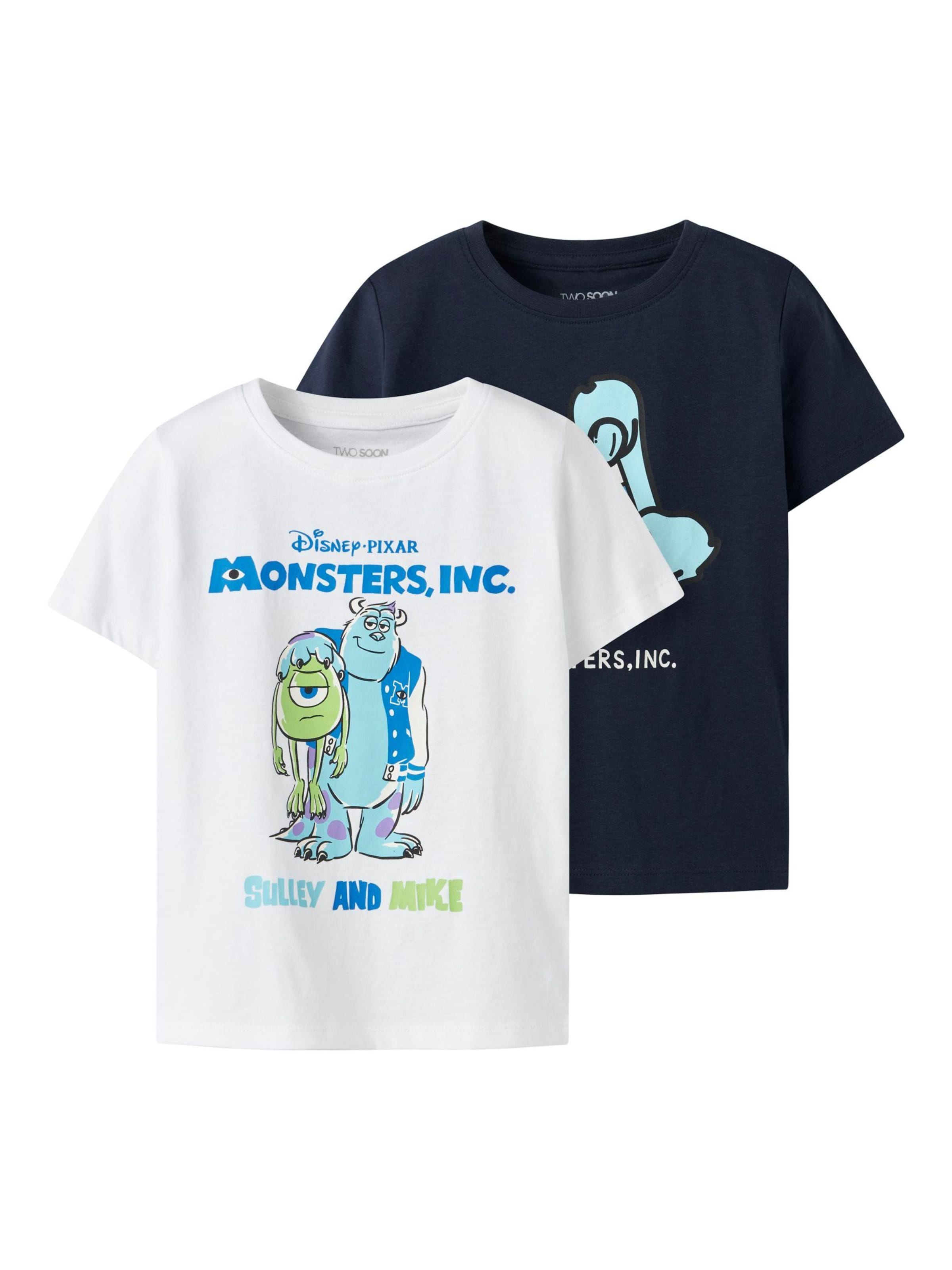 TWO SOON T-Shirt in Blau: Vorderseite