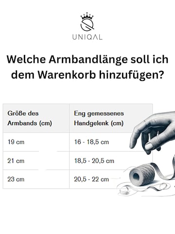 UNIQAL Armband‌‌‌‌ in Schwarz