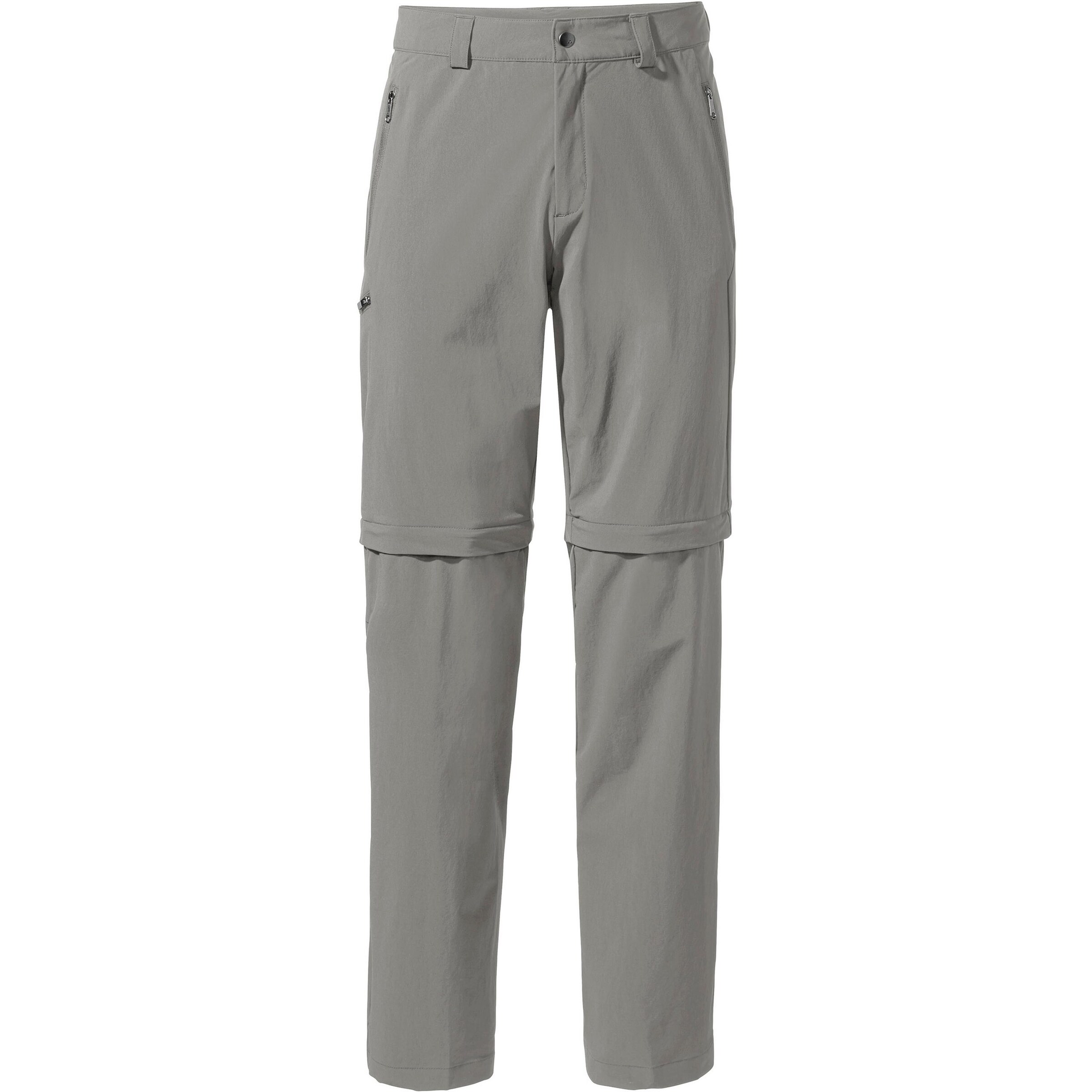 VAUDE Regular Outdoorbroek 'Farley' in Grijs: voorkant