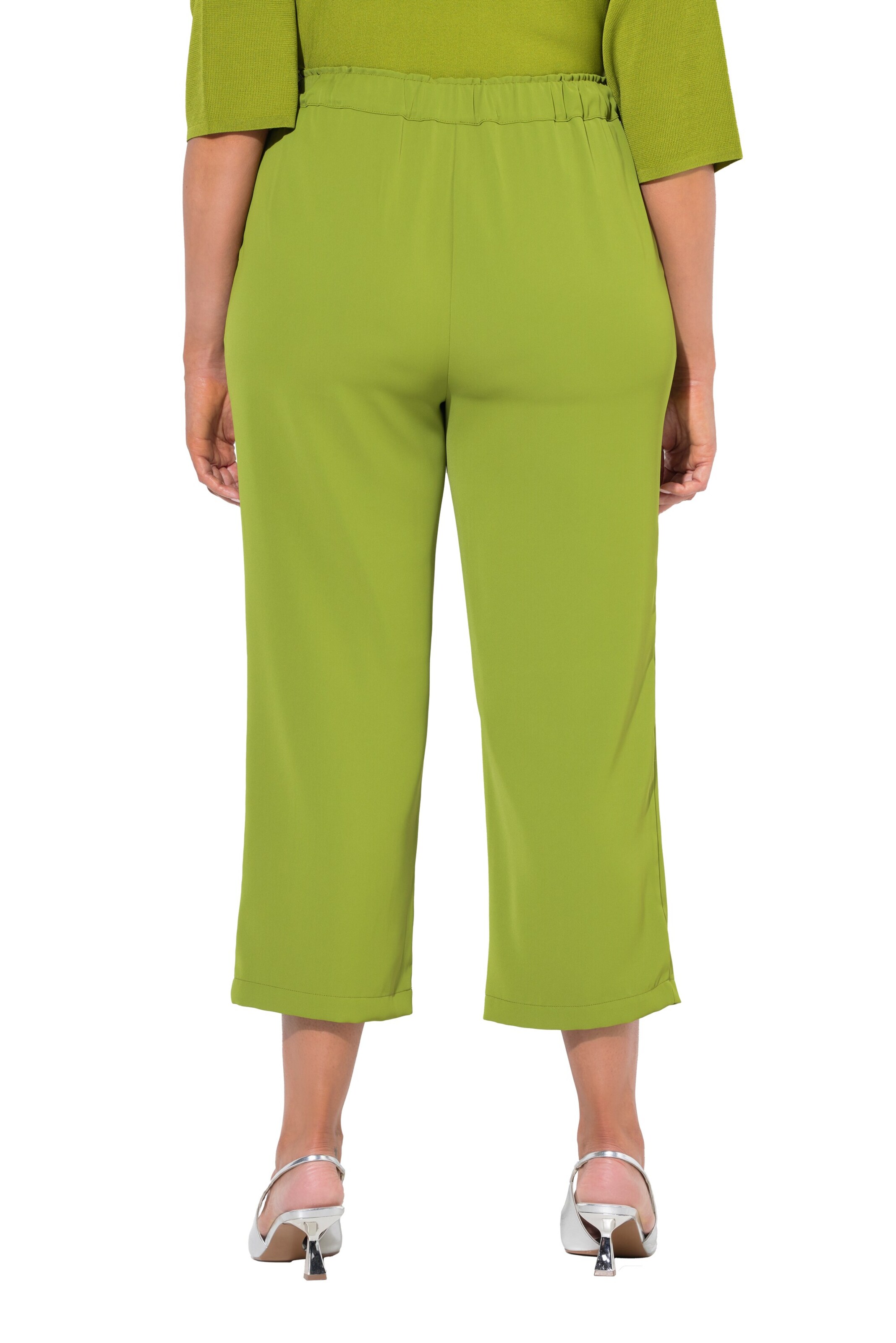 Ulla Popken Regular Pants in Green