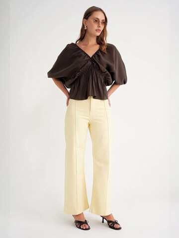 MixRay Bluse in Braun