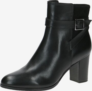 Bottines CAPRICE en noir : devant