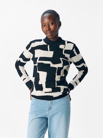 Pull-over 'OBJRay' OBJECT en noir : devant