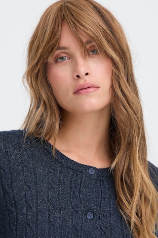 Pulz Strickjacke 'STEFFI' in Blau