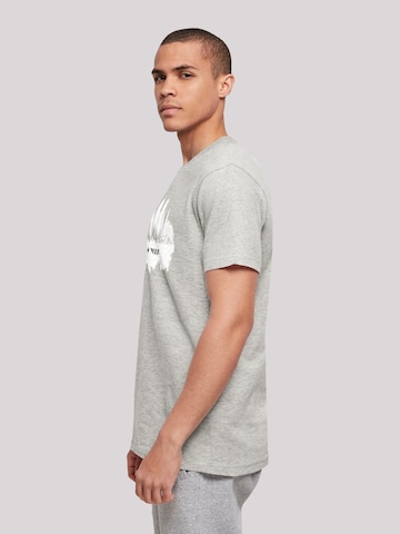 F4NT4STIC Shirt 'Cities Collection - New York skyline' in Grey