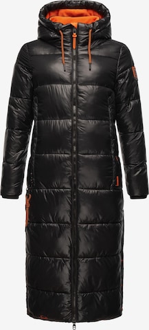 Manteau d’hiver 'Schmuseengel' NAVAHOO en noir : devant