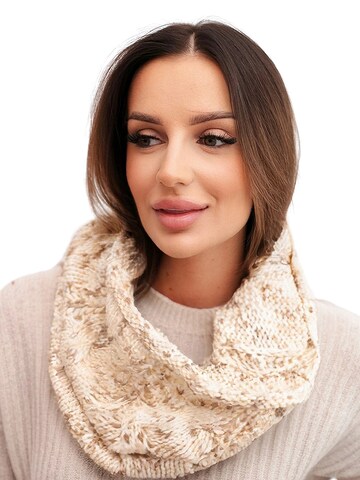Lumera Kruhová šála – béžová: přední strana