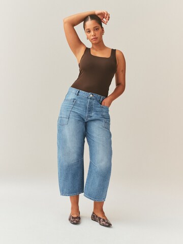 Next Barrel Džínsy - Modrá