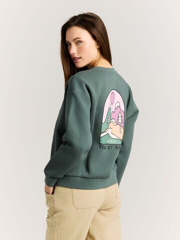PROTEST Sweatshirt 'PRTScole' in Green