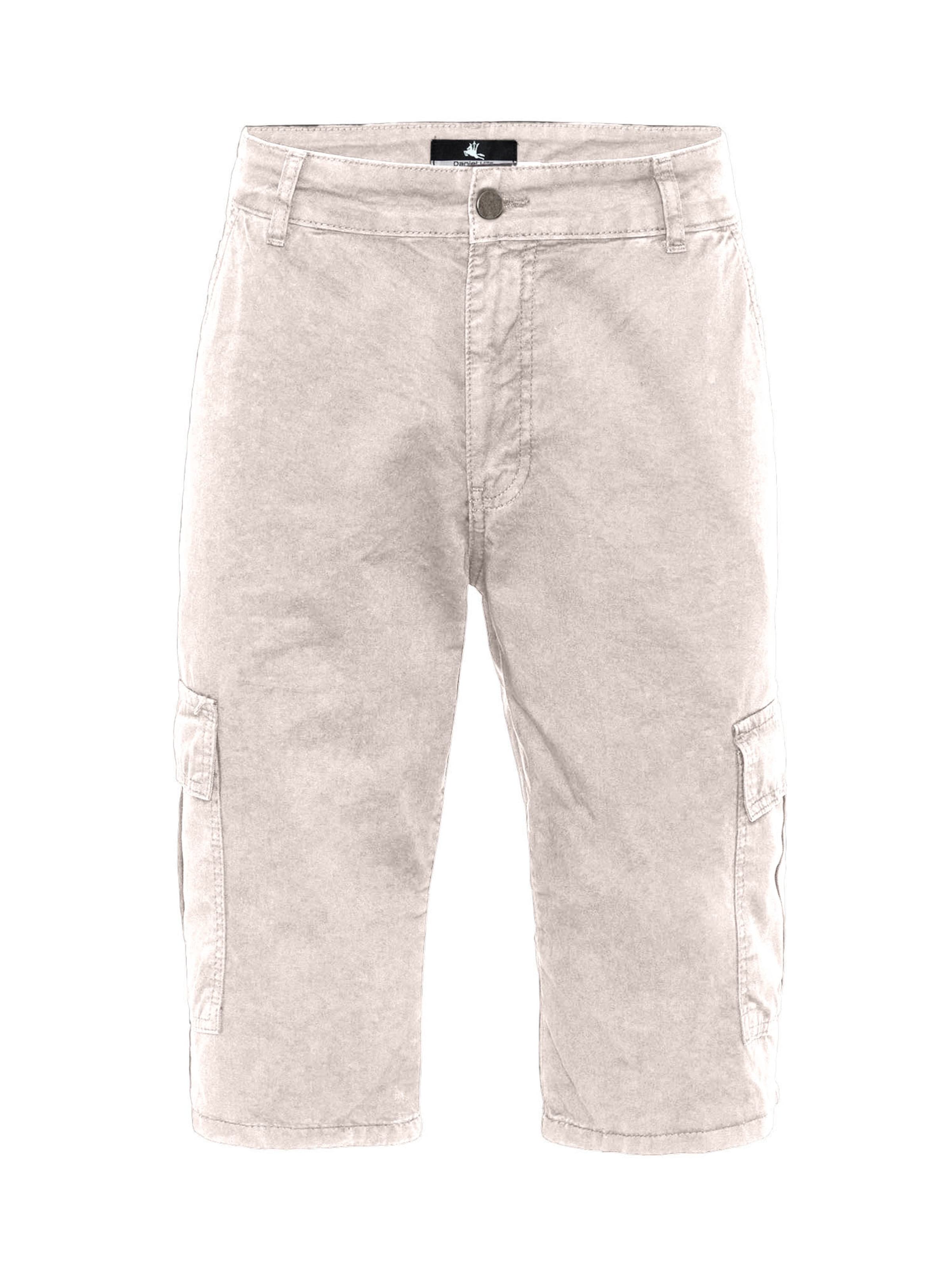 Regular Pantaloni de la Daniel Hills pe bej: față