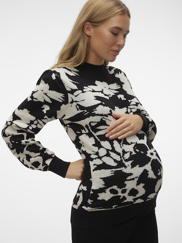 Pullover 'LILL' di MAMALICIOUS in nero