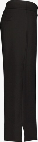 OPUS Wide leg Trousers with creases 'Misha' in Black