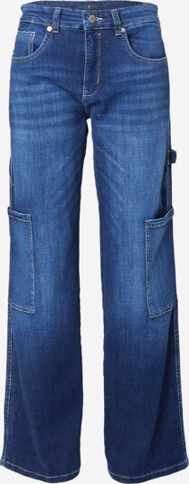MAC Jeans cargo en bleu, Vue avec produit