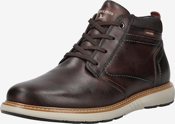 Bottes PIKOLINOS en marron : devant