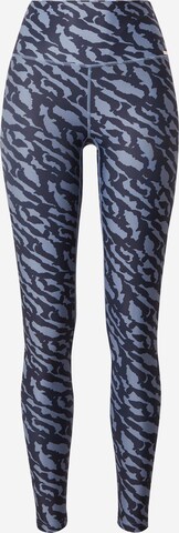 Athlecia Skinny Sportbroek 'Mist' in Grijs: voorkant