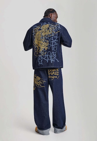 Ed Hardy Loosefit Džíny – modrá