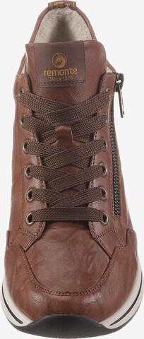 REMONTE High-Top Sneakers in Brown