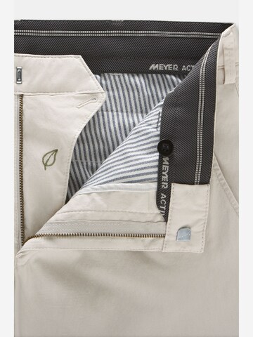 MEYER Slimfit Chinohose 'BONN Art.1-8123' in Weiß