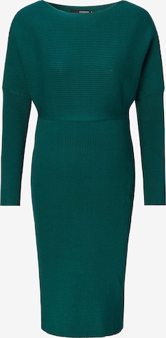 Supermom Gebreide jurk 'Chester' in Groen: voorkant