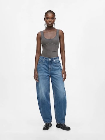 Barrel Jeans de la KARL LAGERFELD JEANS pe albastru: față