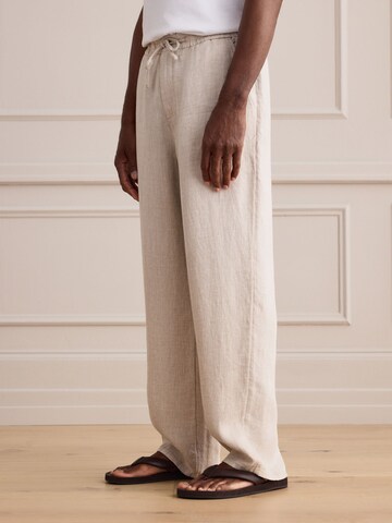 Next Loosefit Broek in Grijs: voorkant