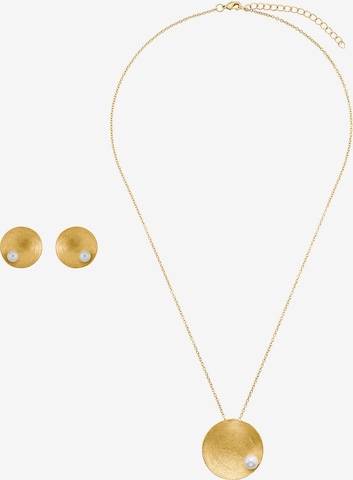 Heideman Jewelry Set 'Scab' in Gold: front