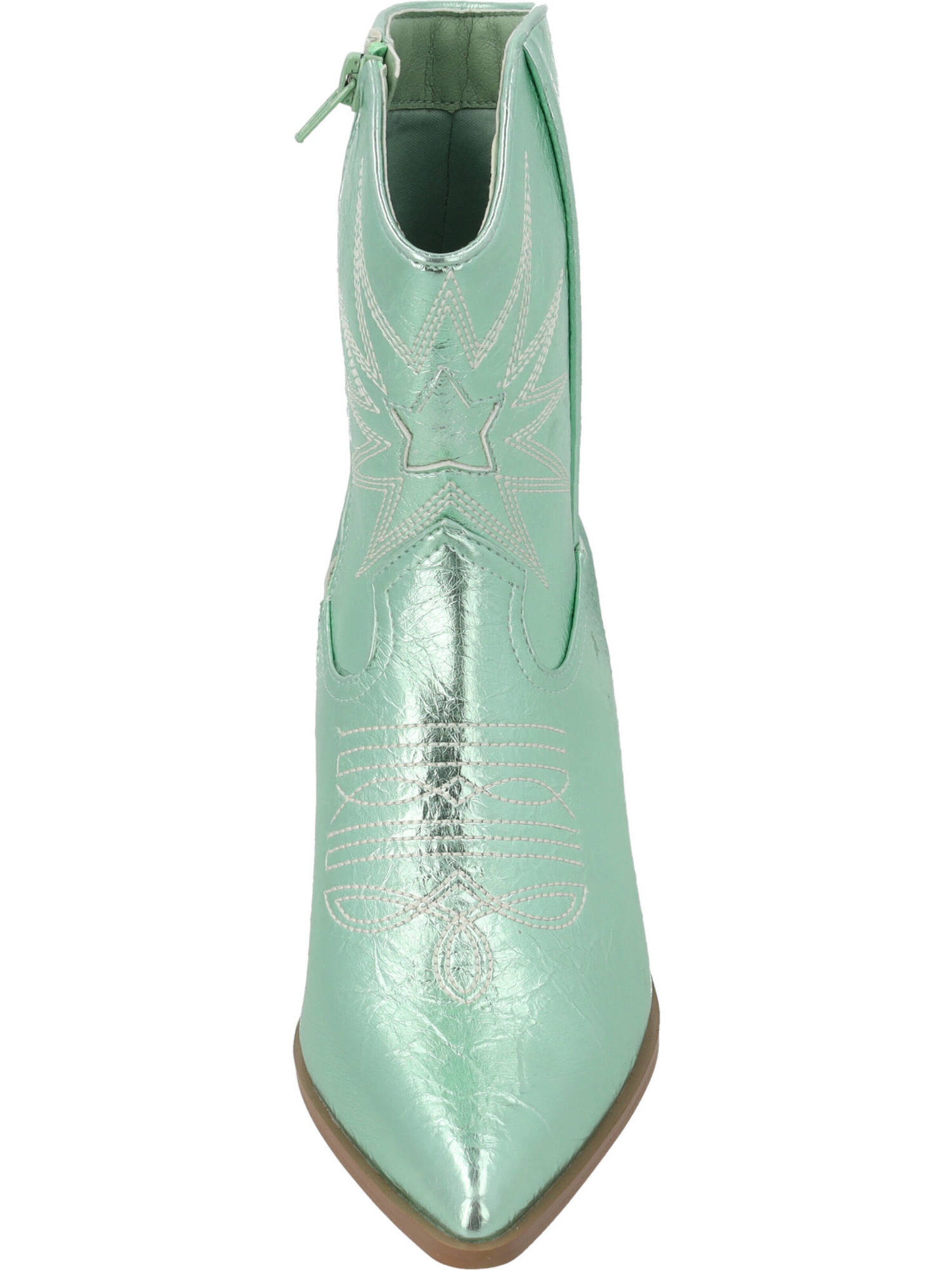 LA STRADA Ankle Boots in Green