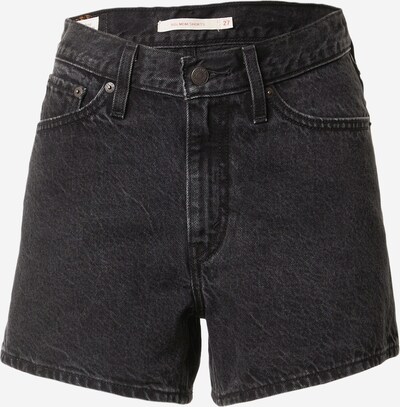 LEVI'S ® Jean '80s Mom Short' en noir denim, Vue avec produit