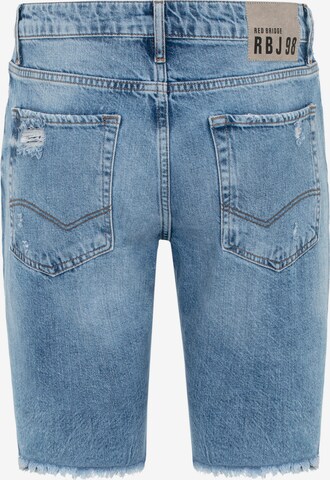 Redbridge Regular Jeansshorts 'Preston' in Blau