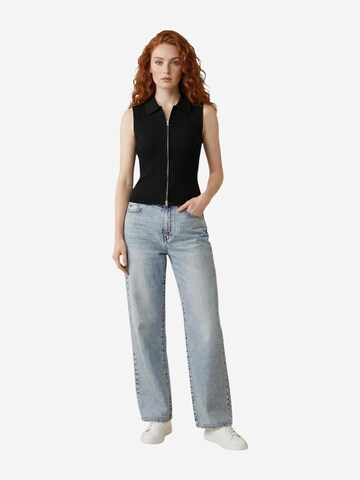 Pullover 'Onlmeddi Life Sl Zip Cardigan Knt 15364749' di ONLY in nero