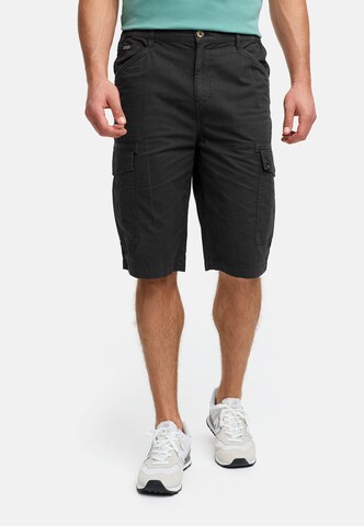 Regular Pantalon 'INNadim' INDICODE JEANS en noir : devant