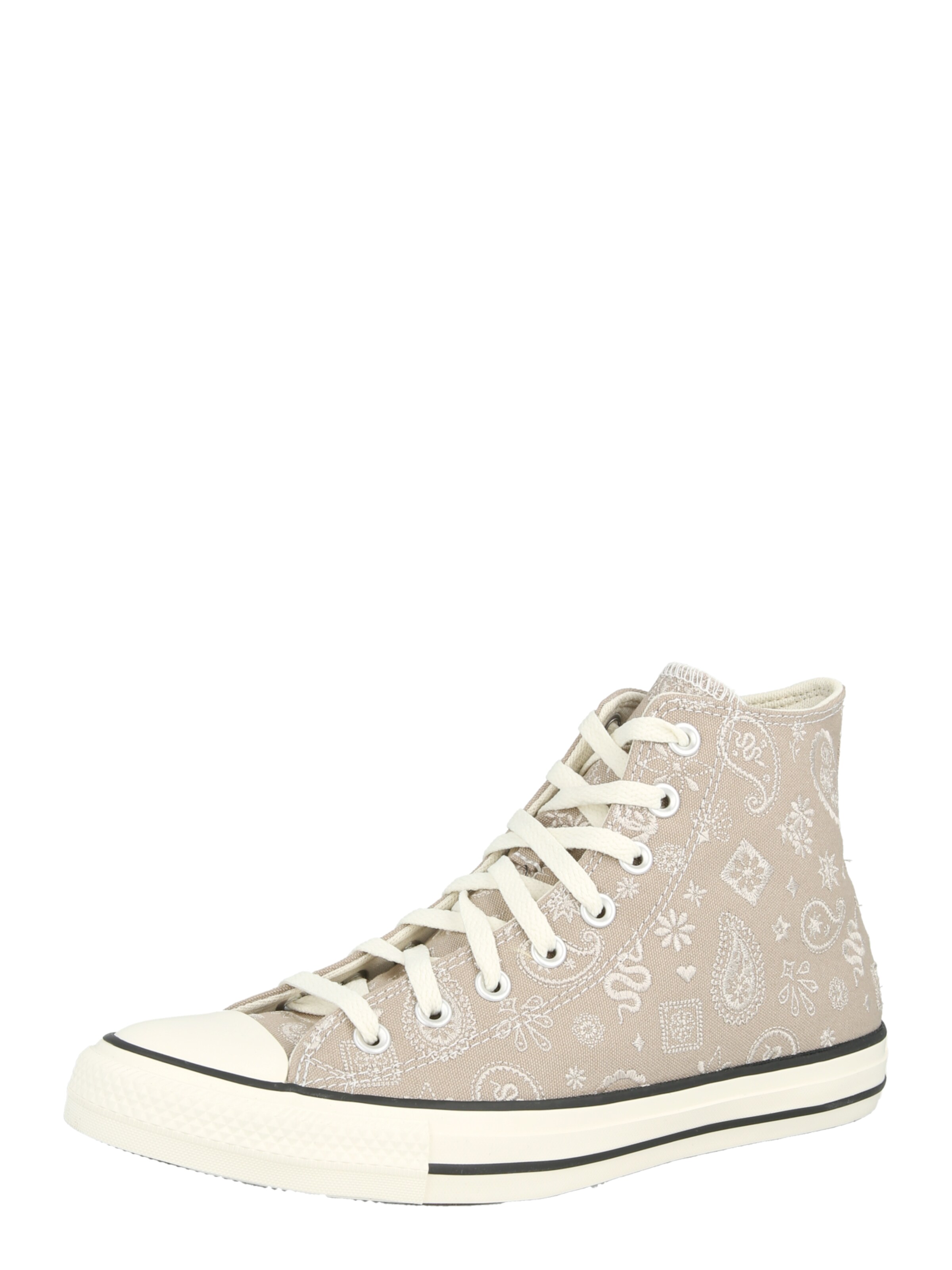 CONVERSE Kõrged ketsid 'CTAS', värv beež: eest vaates