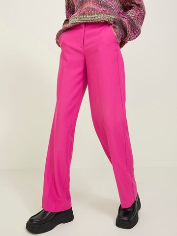 JJXX Loosefit Παντελόνι με τσάκιση σε ροζ: μπροστά