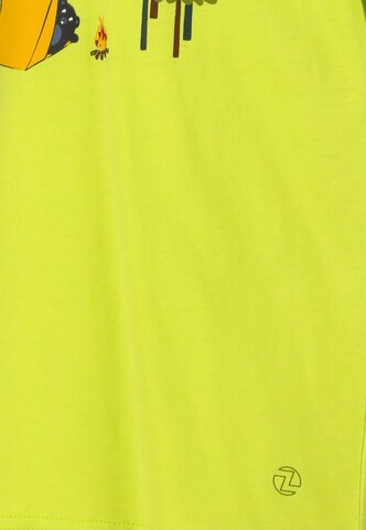 ZigZag Shirt 'Barkos' in Geel