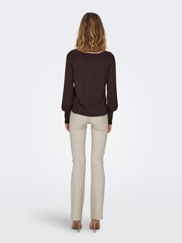 ONLY Flared Pants 'BLUSH' in Grey