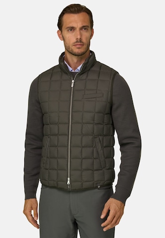 Gilet Boggi Milano en vert : devant